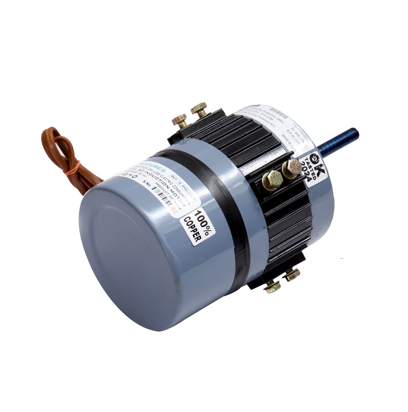 1.5 inch copper motor with accessories, size: 18 inch (Master packing: 6 piece carton)