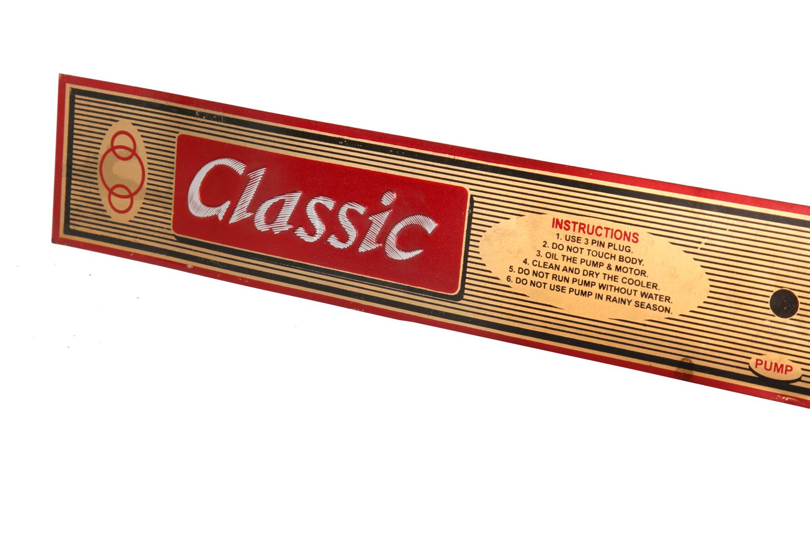 18 inch aluminium name plate desert cooler (Master packing: 50 piece bundle)